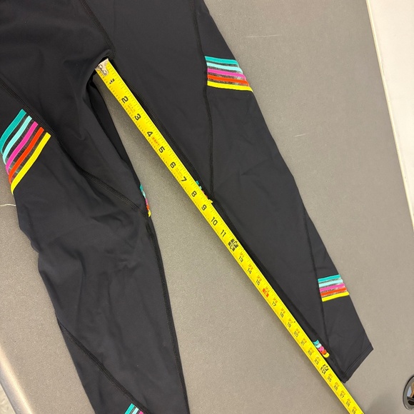 Soul by SoulCycle Make It Bright Leggings Tights Black Pride XS - Picture 6 of 12